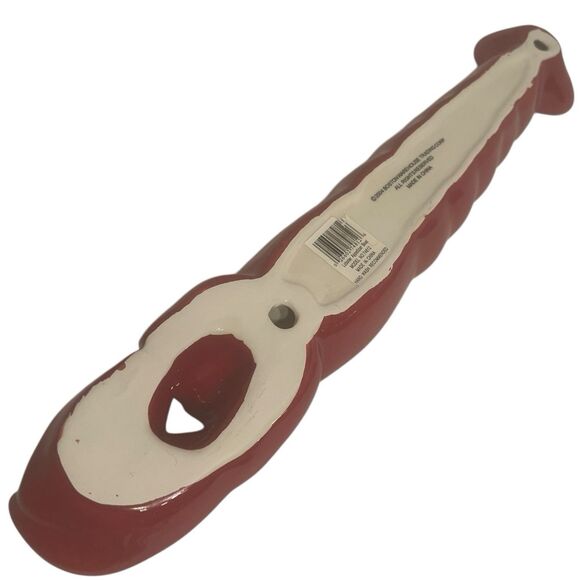 Vintage Boston Warehouse Lobster Tray 18" Red Coastal Ceramic Server Dish - Picture 3 of 9